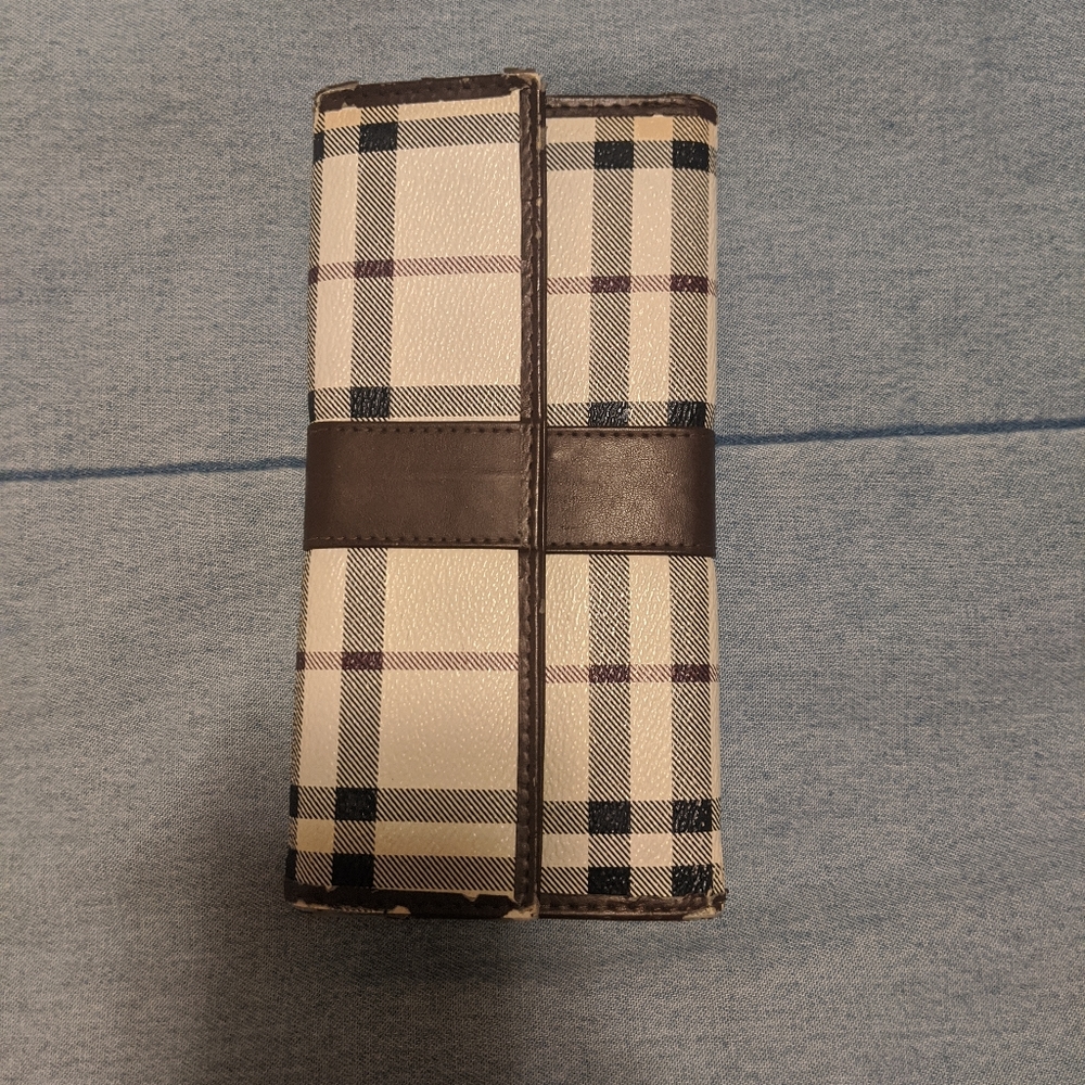 Plaid Trifold wallet